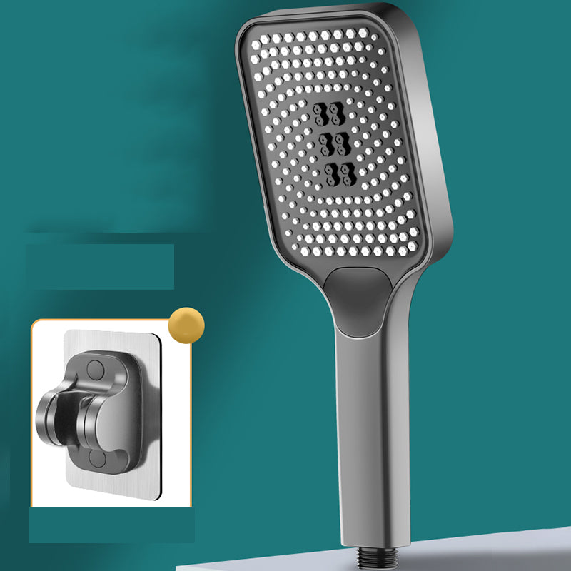 Rectangular Water Filtration Hand Shower 3 Sprays Wall-Mount Hand Shower