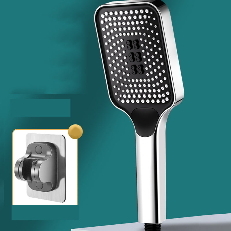 Rectangular Water Filtration Hand Shower 3 Sprays Wall-Mount Hand Shower