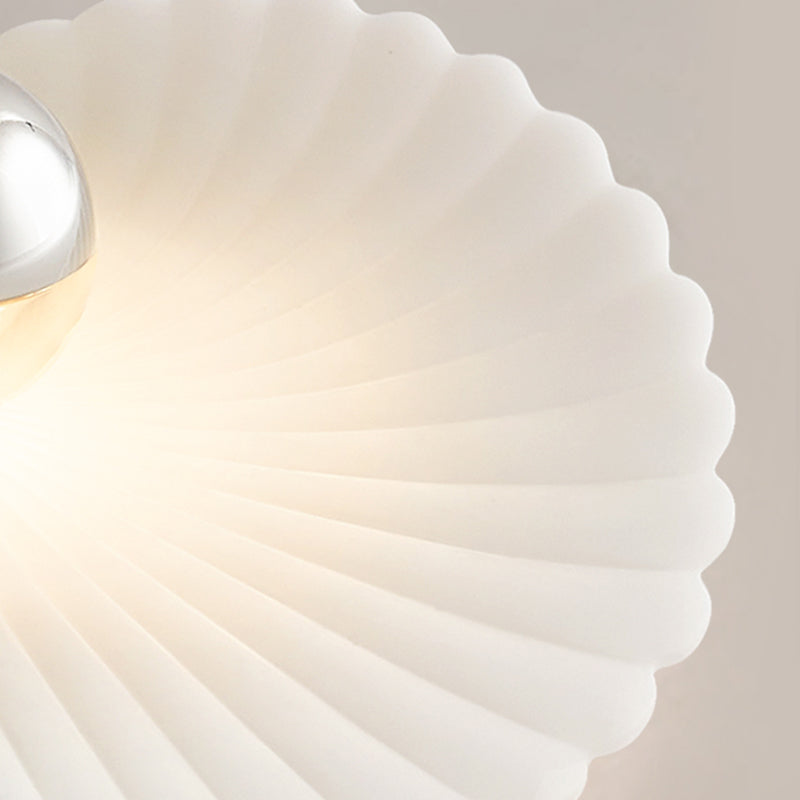 Modern Aluminum Flush Mount Lamp Acrylic Shade Led Flush Mount for Bedroom
