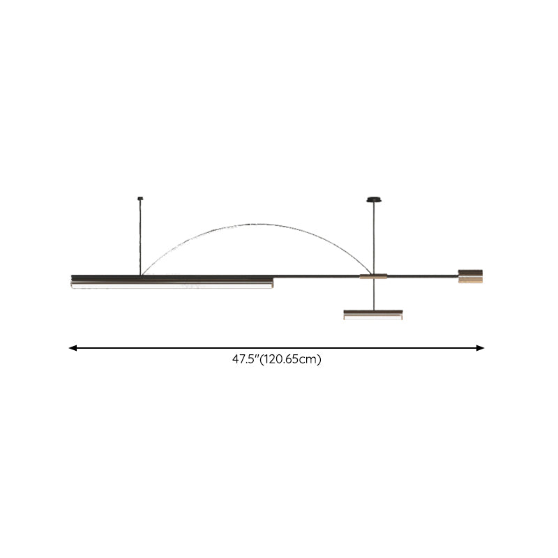 Modern Metal Ceiling Pendant Light Kitchen LED Island Lighting Ideas