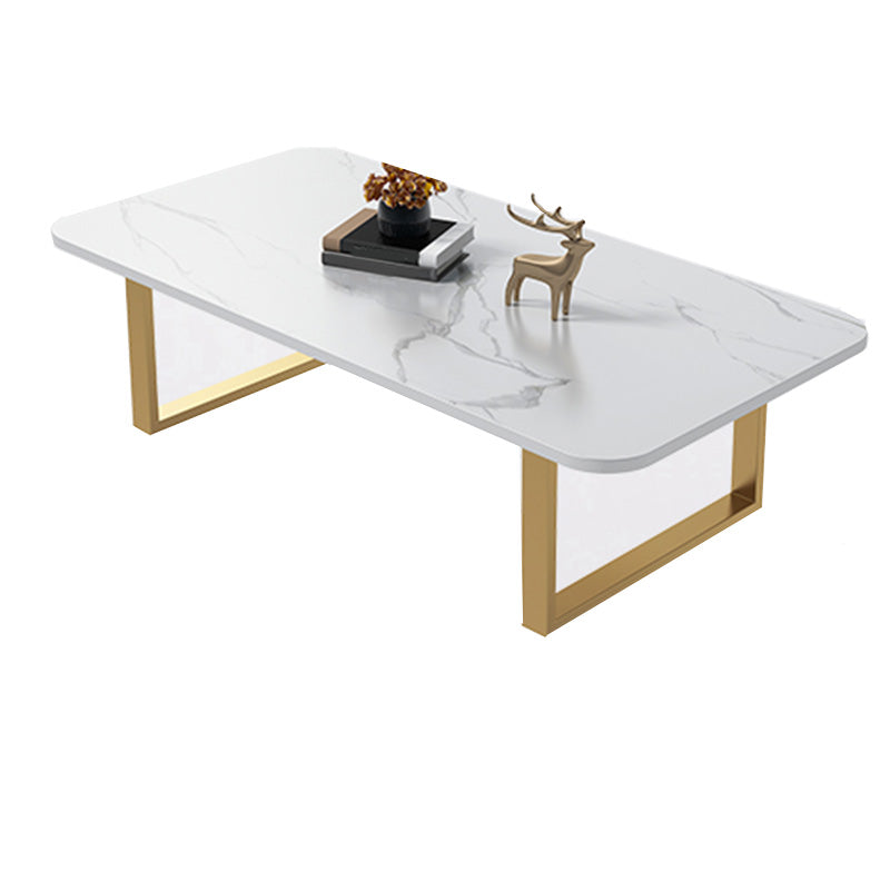 Slate Rectangular Coffee Table Trestle Coffee Cocktail Table