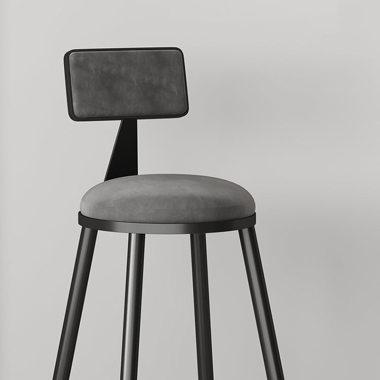 Modern Round Bar Table Set 1/3 Pcs Iron Frame Bar Table and Stools