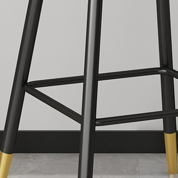 Modern Round Bar Table Set 1/3 Pcs Iron Frame Bar Table and Stools