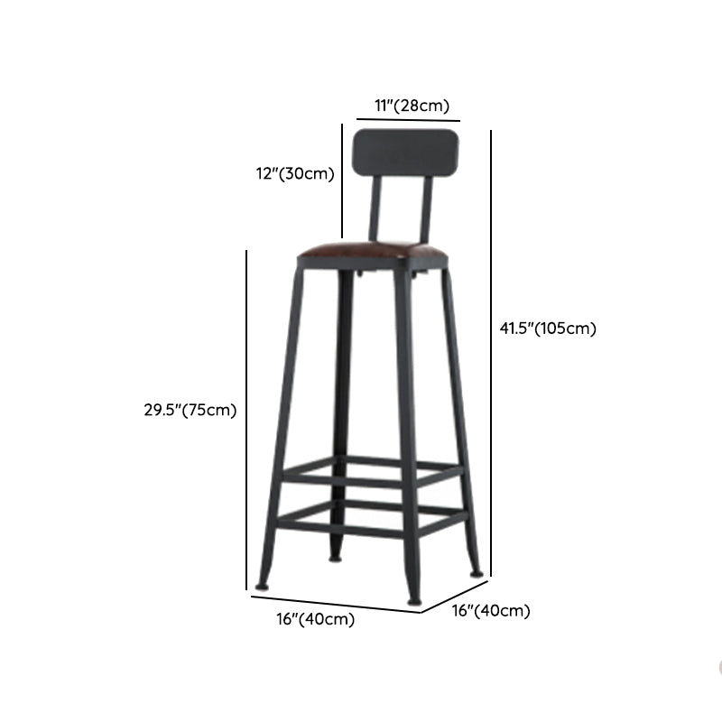 Modern Bar Pub Table Set 1/5/9 Pcs Solid Wood and Iron Bar Table and Stools