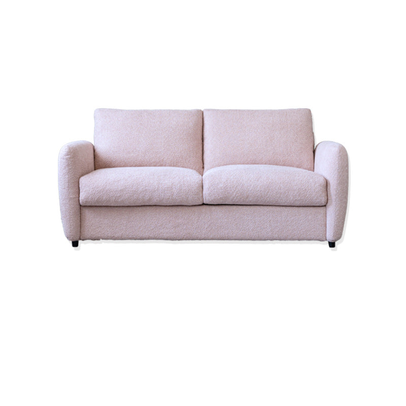 38" Wide Scandinavian Sofa Futon Foldable Upholstered Sleeper Sofa