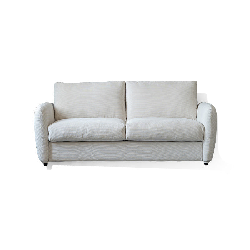 38" Wide Scandinavian Sofa Futon Corduroy Upholstered Sleeper Sofa