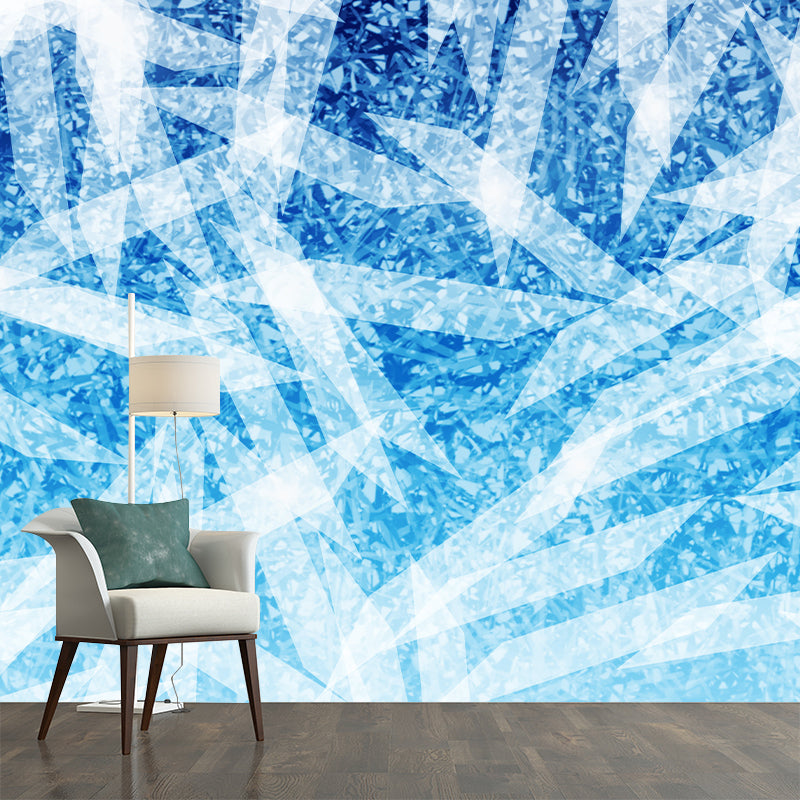 Plant Decoration Illustration Mural Mildew Resistant Wallpaper Sleeping Room Wall Mural