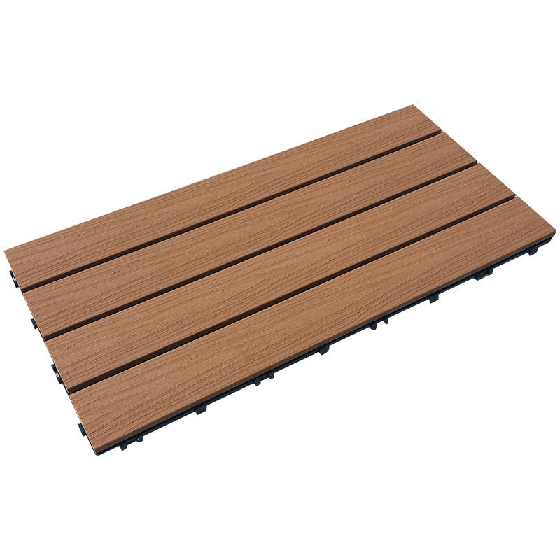 Snapping Patio Flooring Tiles Striped Pattern Tile Set Floor Board