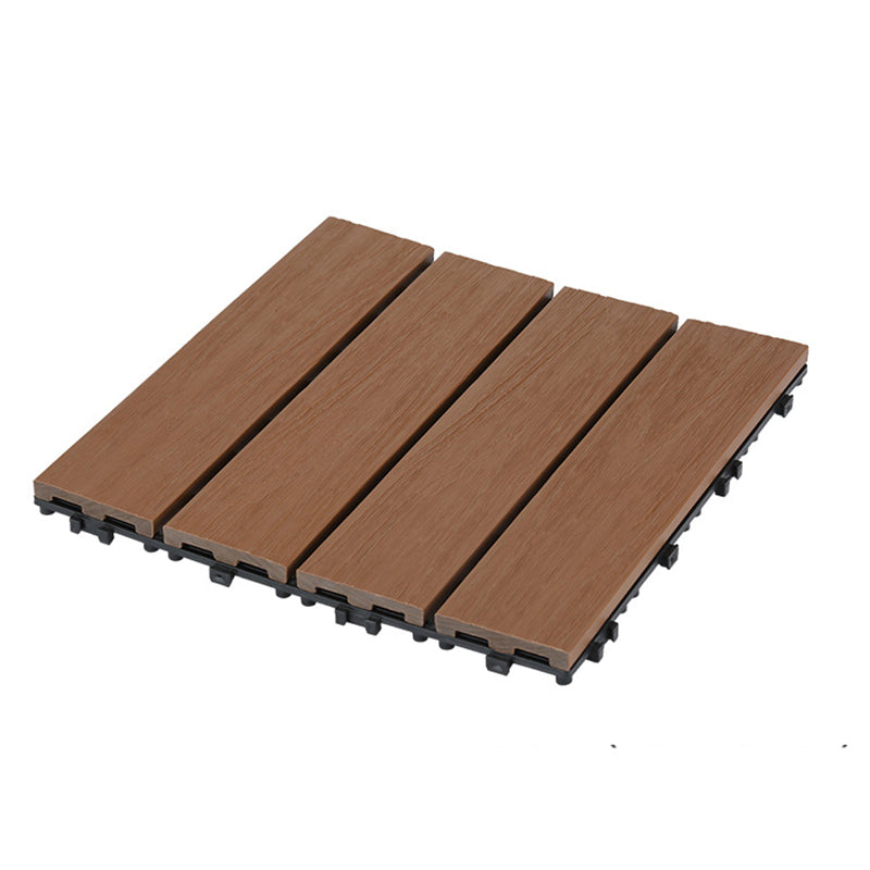Snapping Patio Flooring Tiles Striped Pattern Tile Set Floor Board