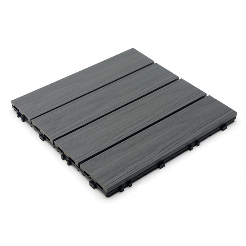 Snapping Patio Flooring Tiles Striped Pattern Tile Set Floor Board