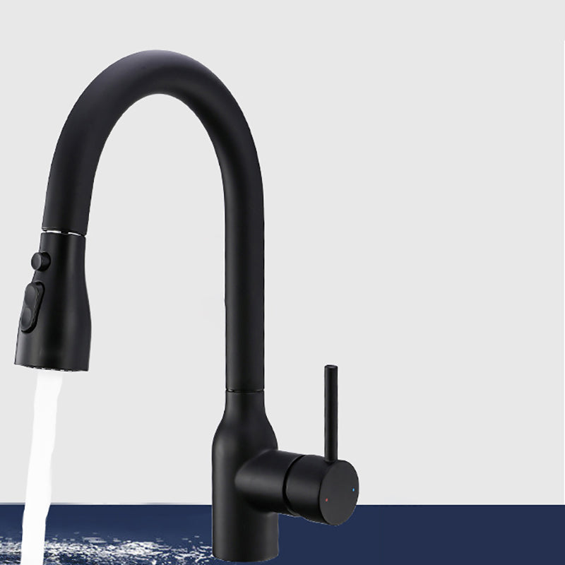 Standard Kitchen Faucet High Arc Swivel Spout with Single Handle