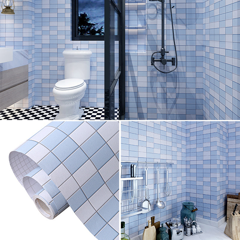 Colorful Mosaic Peel & Stick Tile Water-resistant Shower Wallpaper