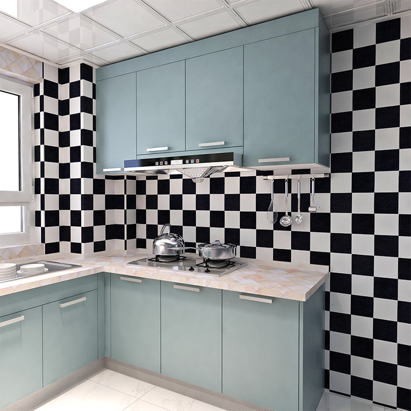 Colorful Mosaic Peel & Stick Tile Water-resistant Shower Wallpaper