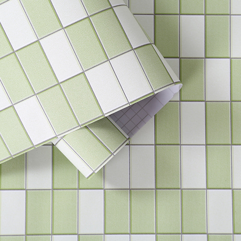 Colorful Mosaic Peel & Stick Tile Water-resistant Shower Wallpaper