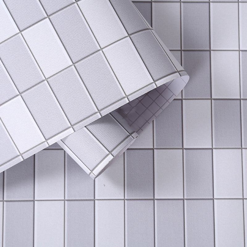 Colorful Mosaic Peel & Stick Tile Water-resistant Shower Wallpaper