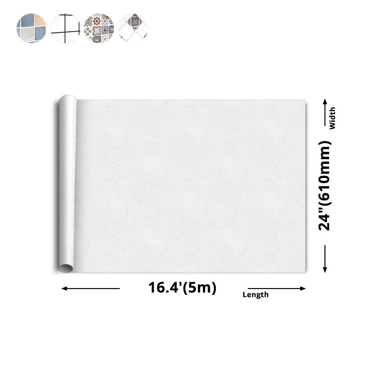 Grid Mosaic Peel & Stick Tile Water-resistant Kitchen Backsplash Wallpaper