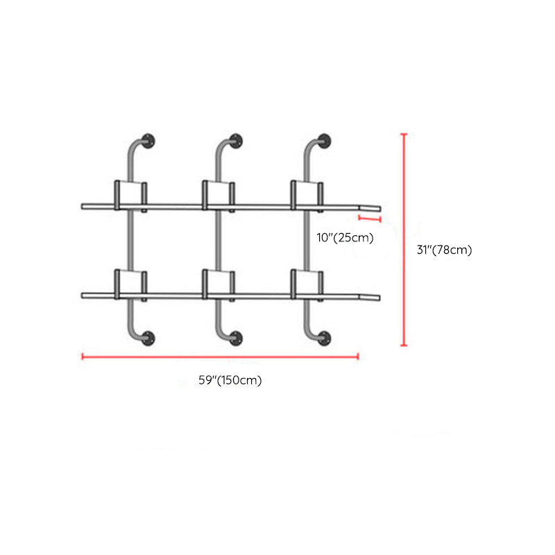 Contemporary White Bookcase Floating Closed Back Bookshelf with Shelves