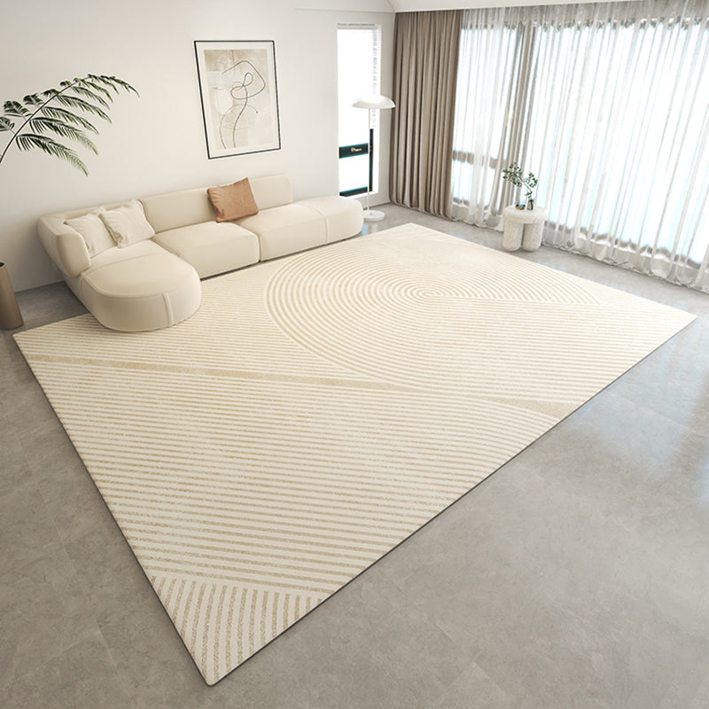 Abstract Pattern Rug Rectangle Polyster Modern Carpet Bedroom Room Non-Slip Backing Rug
