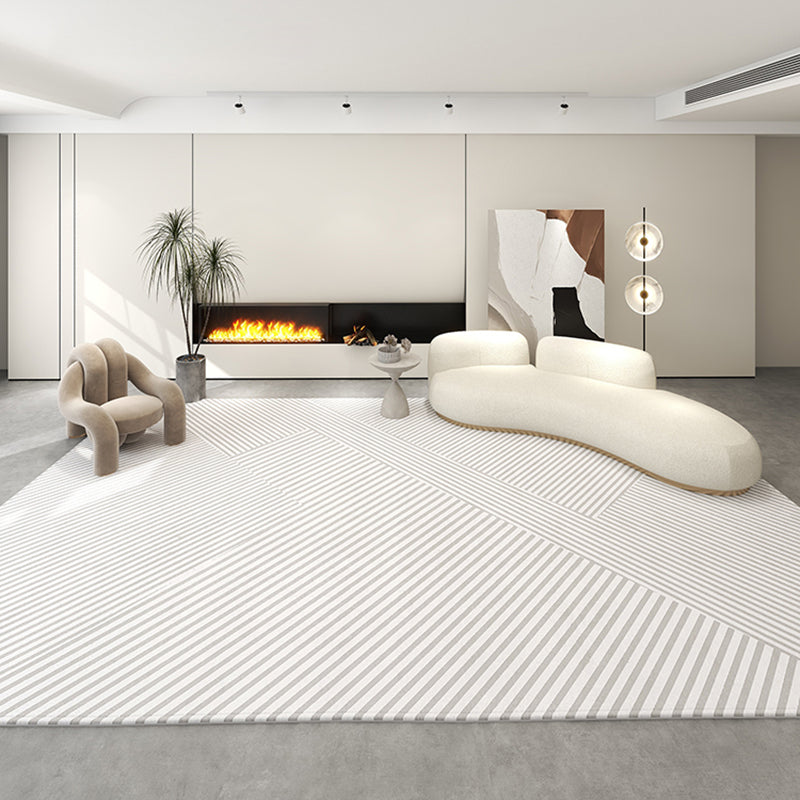 Abstract Pattern Rug Rectangle Polyster Modern Carpet Bedroom Room Non-Slip Backing Rug