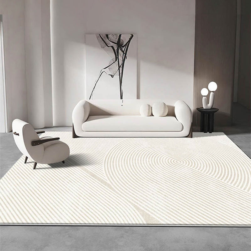 Abstract Pattern Rug Rectangle Polyster Modern Carpet Bedroom Room Non-Slip Backing Rug