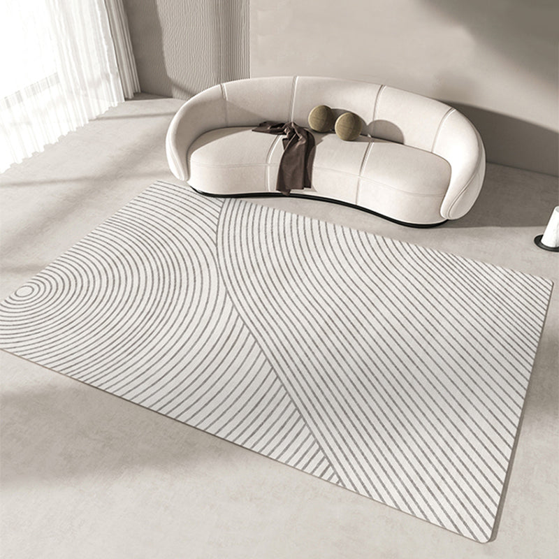 Abstract Pattern Rug Rectangle Polyster Modern Carpet Bedroom Room Non-Slip Backing Rug