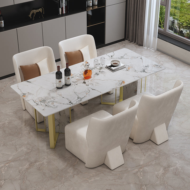 Glam Stone Furniture 1/5 Pcs Standard Height Dinette Table with Chairs