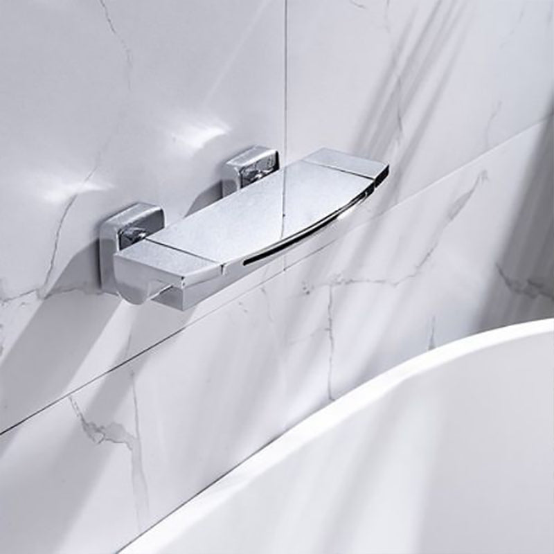 Modern Tub Faucet Copper Wall Mounted with Hose Bathroom Faucet