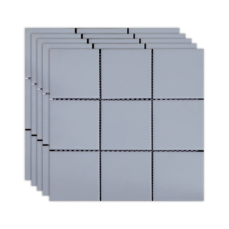 Black and White Wall Tile Mixed Material Mosaic Sheet Wall & Floor Tile