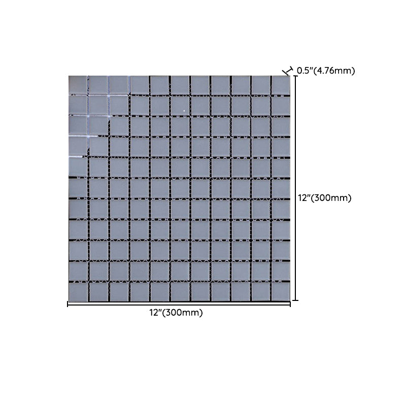 Black and White Wall Tile Mixed Material Mosaic Sheet Wall & Floor Tile