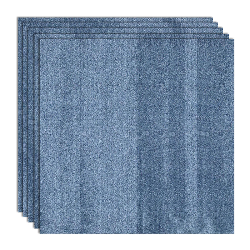 Carpet Tile Non-Skid Fade Resistant Geometry Loose Lay Dining Room Carpet Tiles