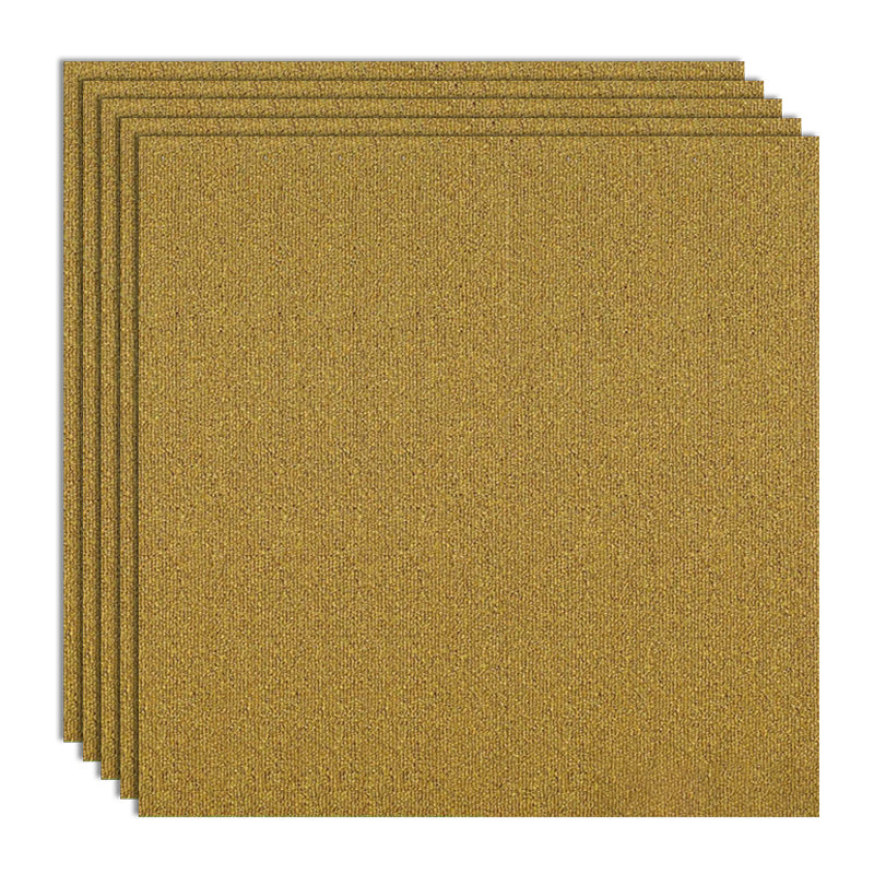 Carpet Tile Non-Skid Fade Resistant Geometry Loose Lay Dining Room Carpet Tiles