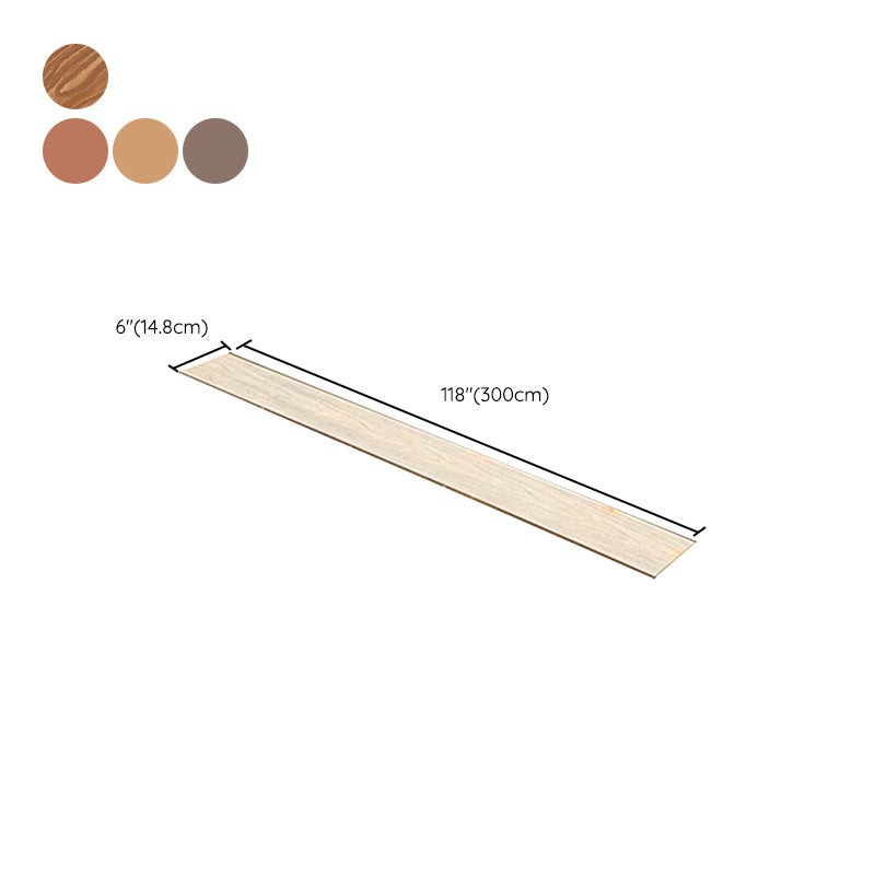 WPC Outdoor Flooring Rectangle Modern Style Waterproof Nail Flooring