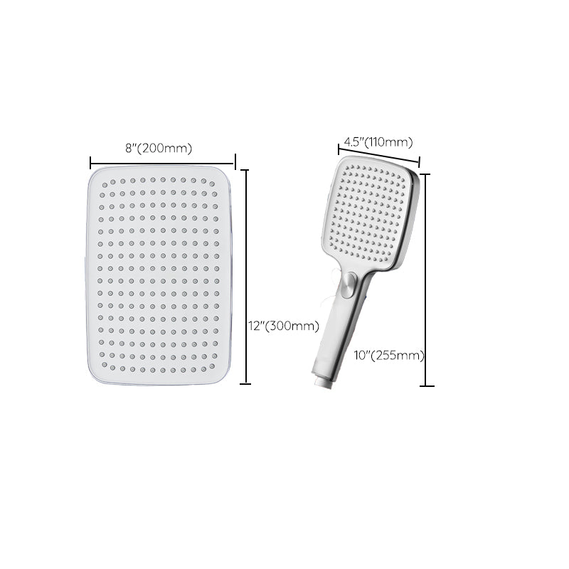 Contemporary Self-Cleaning Hand Shower 3 Sprays Wall-Mount Hand Shower