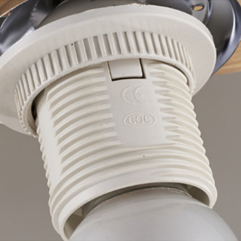 Modern Ceiling Light Wooden Flush Mount Ceiling Light Fixture for Bedroom