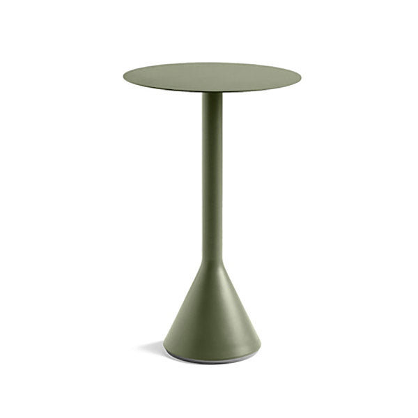 Modern Iron Patio Table Outdoor UV Resistant Patio Table in Green