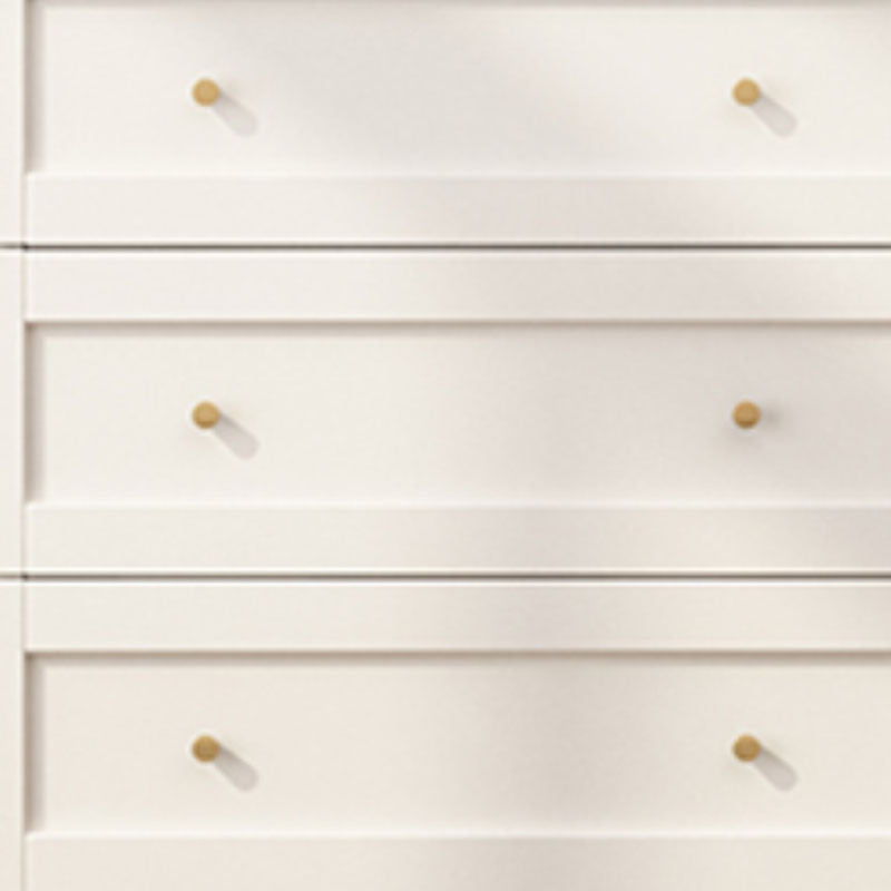 Modern Horizontal Double Dresser Birch Wood Storage Dresser for Bedroom