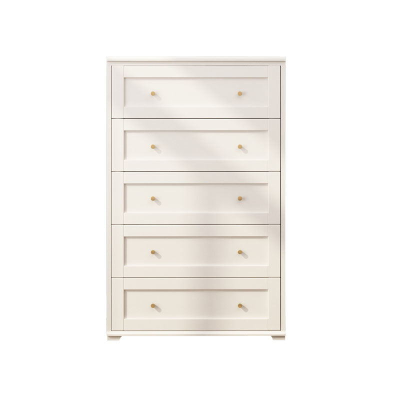 Modern Horizontal Double Dresser Birch Wood Storage Dresser for Bedroom
