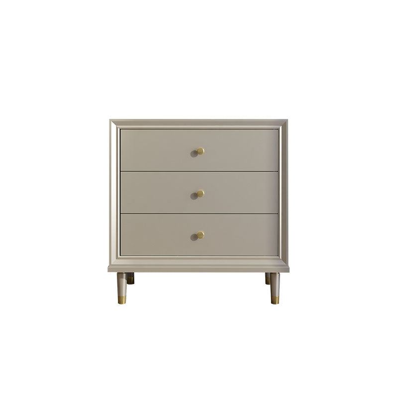 Contemporary Horizontal Double Dresser Cherry Wood Storage Dresser for Bedroom