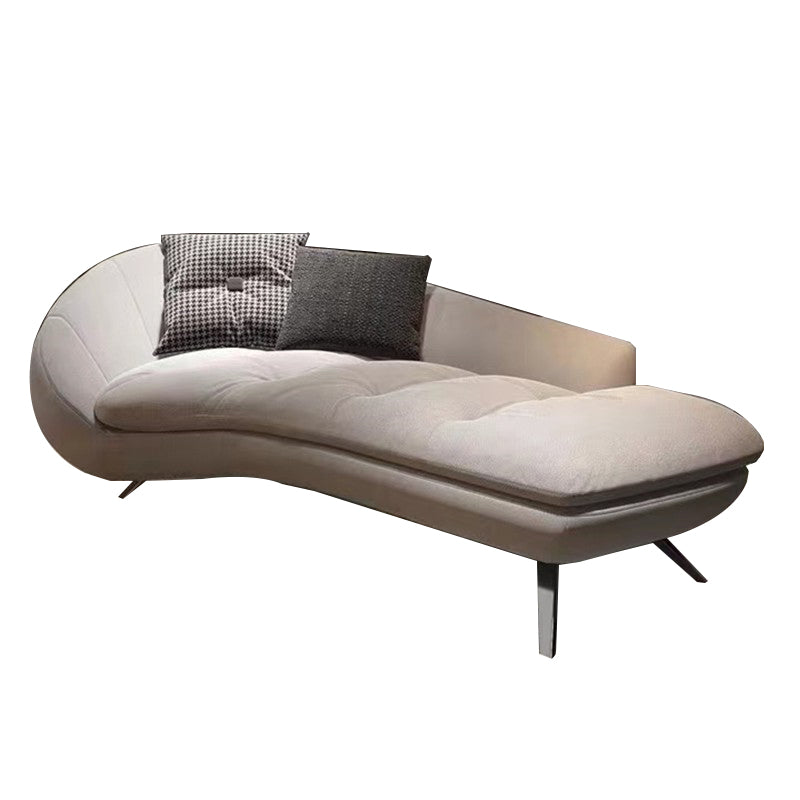 Modern Solid Color Chaise Lounge Couch Upholstered Chaise Lounge