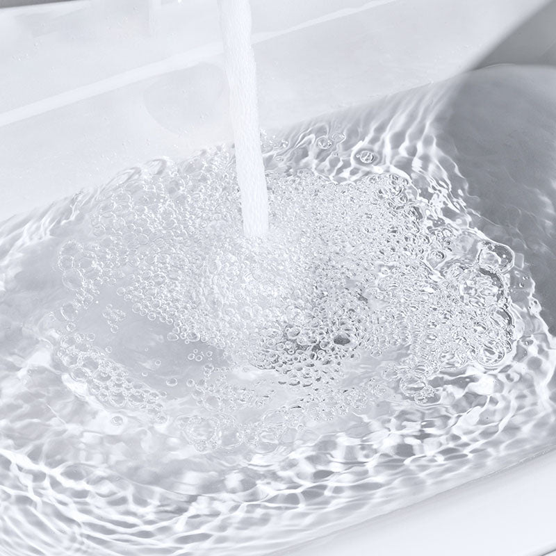 Classic Bathroom Sink Overflow Pop-Up Drain Trough Sink (Not Including Faucet)