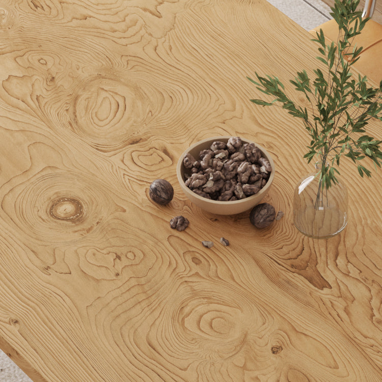 Double Pedestal Bar Table Set 1/3 Pcs Stone Top Bar Table and Solid Wood Stools