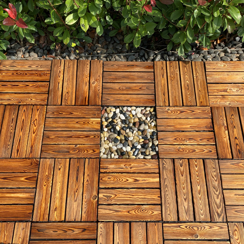Outdoor Composite Deck Tiles Snapping Striped Detail Kit Deck Tiles