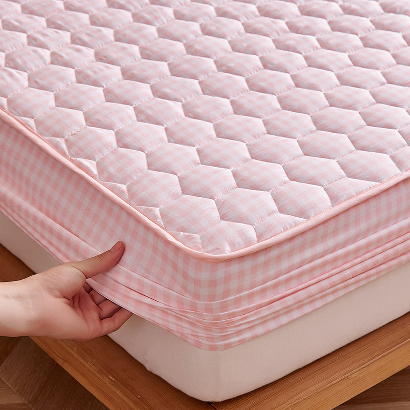 Sheet Sets Cotton Striped Breathable Wrinkle Resistant Super Soft Bed Sheet Set