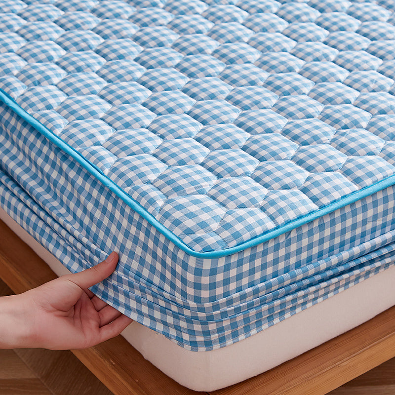 Sheet Sets Cotton Striped Breathable Wrinkle Resistant Super Soft Bed Sheet Set