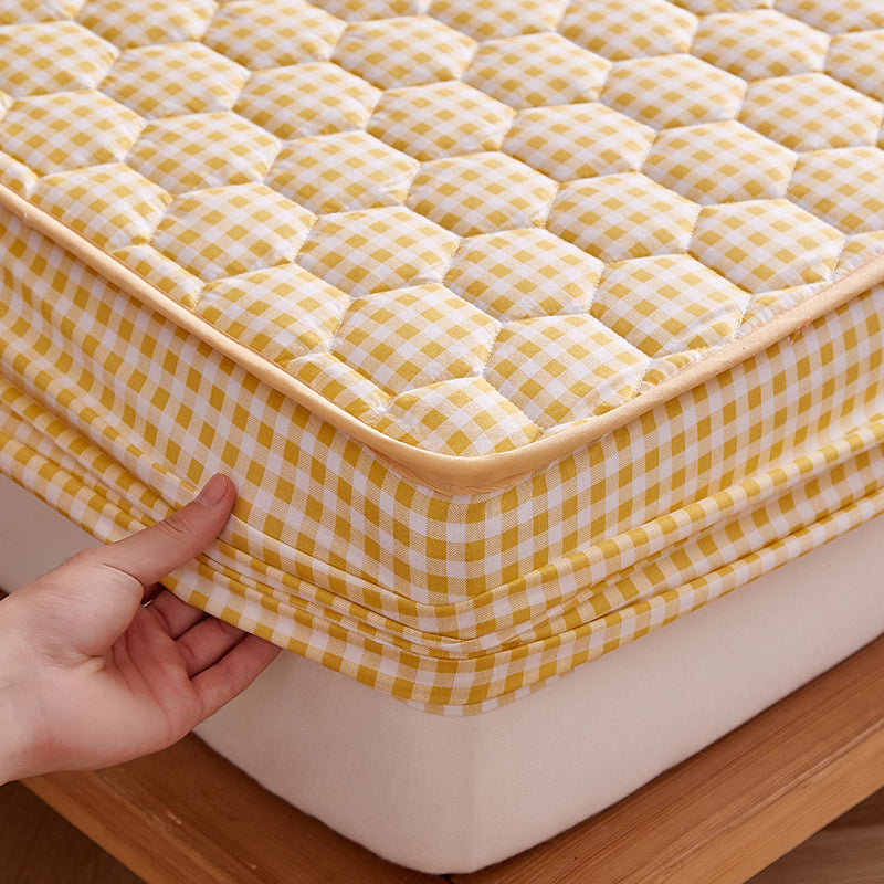 Sheet Sets Cotton Striped Breathable Wrinkle Resistant Super Soft Bed Sheet Set