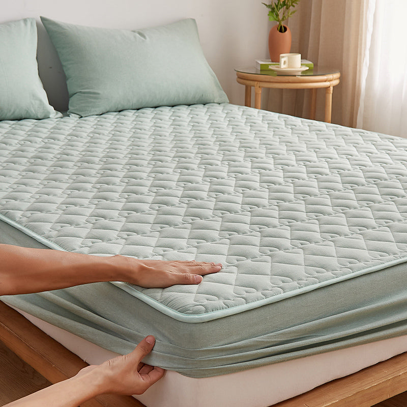 Sheet Sets Cotton Striped Breathable Wrinkle Resistant Super Soft Bed Sheet Set