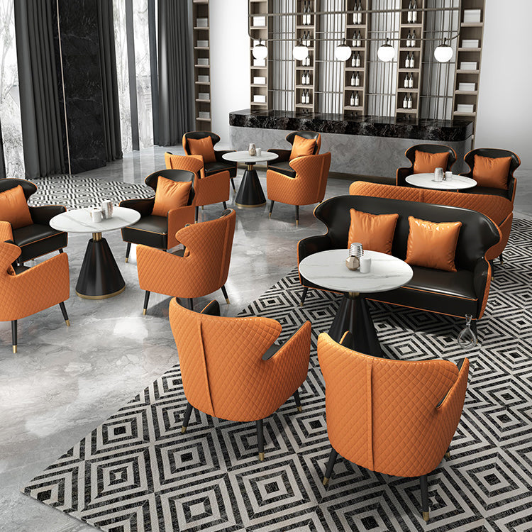 Glam Stone Furniture 1/5 Pcs Standard Height Dining Room Table and Chair