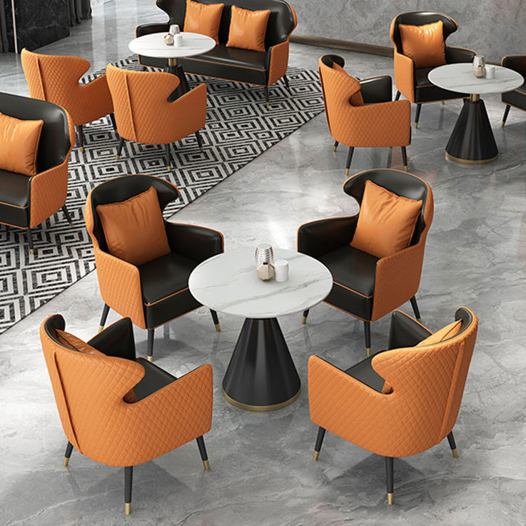 Glam Stone Furniture 1/5 Pcs Standard Height Dining Room Table and Chair