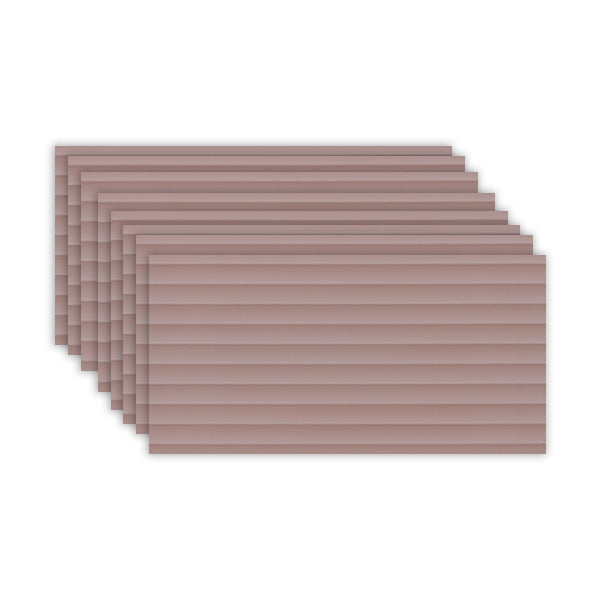 Rectangular Solid Color Tile Modern Straight Edge Matte Wall Tile