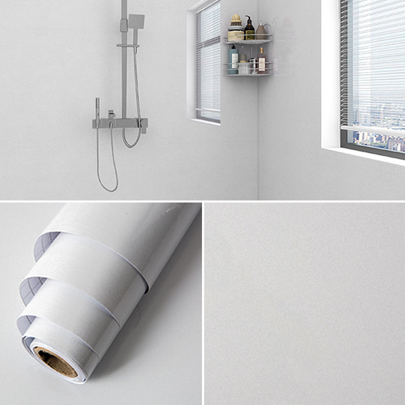 Marbling Scratch Resistant Tile PVC Singular Peel & Stick Tile for Bathroom Backsplash